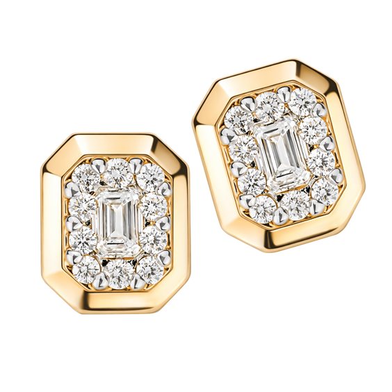 Ohrringe Valentina Callegher Dame in Gelbgold Diamante 0.79 Ct 12626/1*SOG - 12626/1*SOG